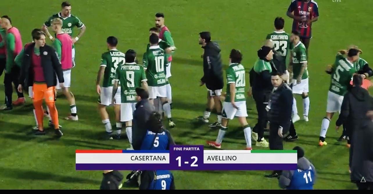 L’Avellino rimonta e vince: Cagnano ed Enrici decisivi a Caserta