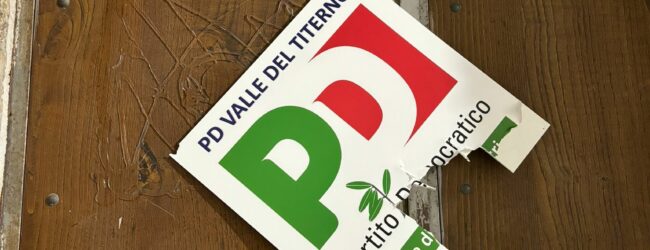 Atti vandalici alla nuova sede del Pd di Cusano Mutri: non ci lasciamo intimidire