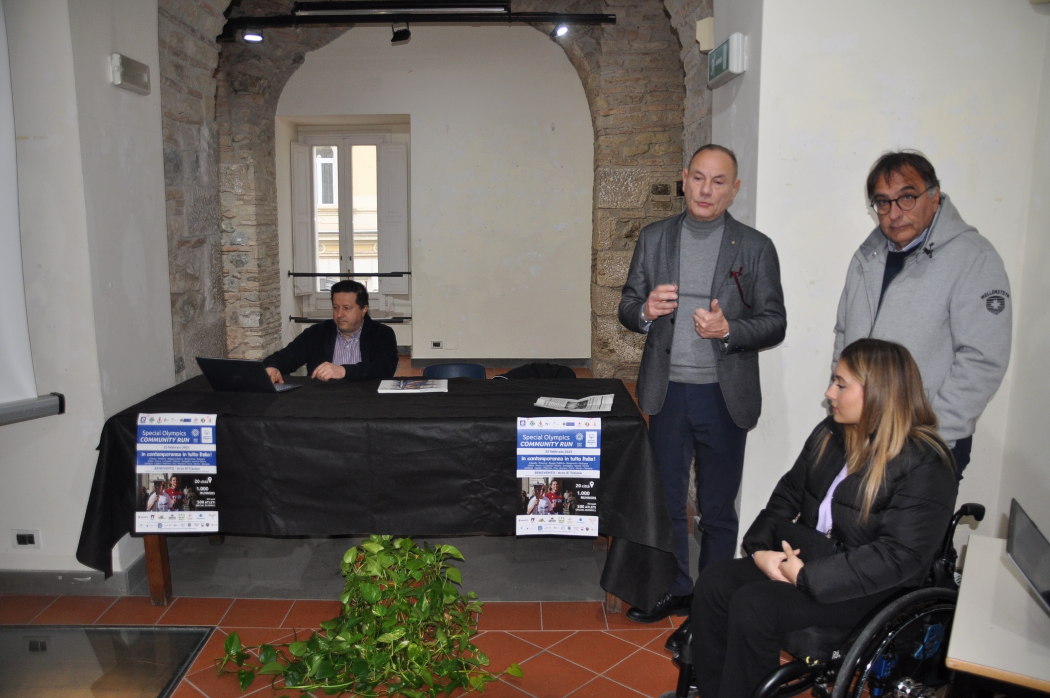 “Torch Run” Illumina Benevento per i Mondiali Invernali