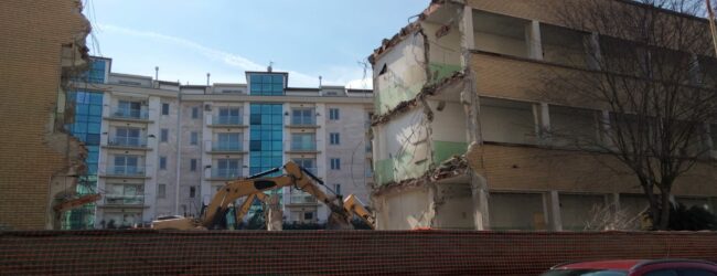Demolizione Torre, via Sala chiusa al traffico pedonale e veicolare a partire da martedì 25 febbraio e fino a giovedì 27