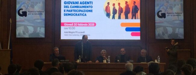 Giovani agenti del cambiamento: l’incontro all’ITI Lucarelli sul futuro delle aree interne