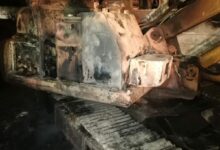 Incendio in cantiere a Sant’Angelo a Scala: intervengono i Vigili del Fuoco