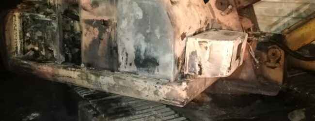 Incendio in cantiere a Sant’Angelo a Scala: intervengono i Vigili del Fuoco
