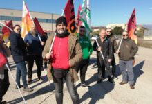 CUB in sciopero a sostegno dei Lavoratori Hanon di Contrada Olivola