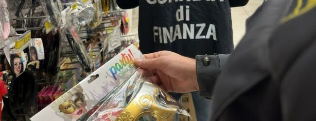 Operazione “Carnevale sicuro” su tutto il territorio provinciale: sequestrati oltre 95.000 articoli non conformi agli standard di sicurezza