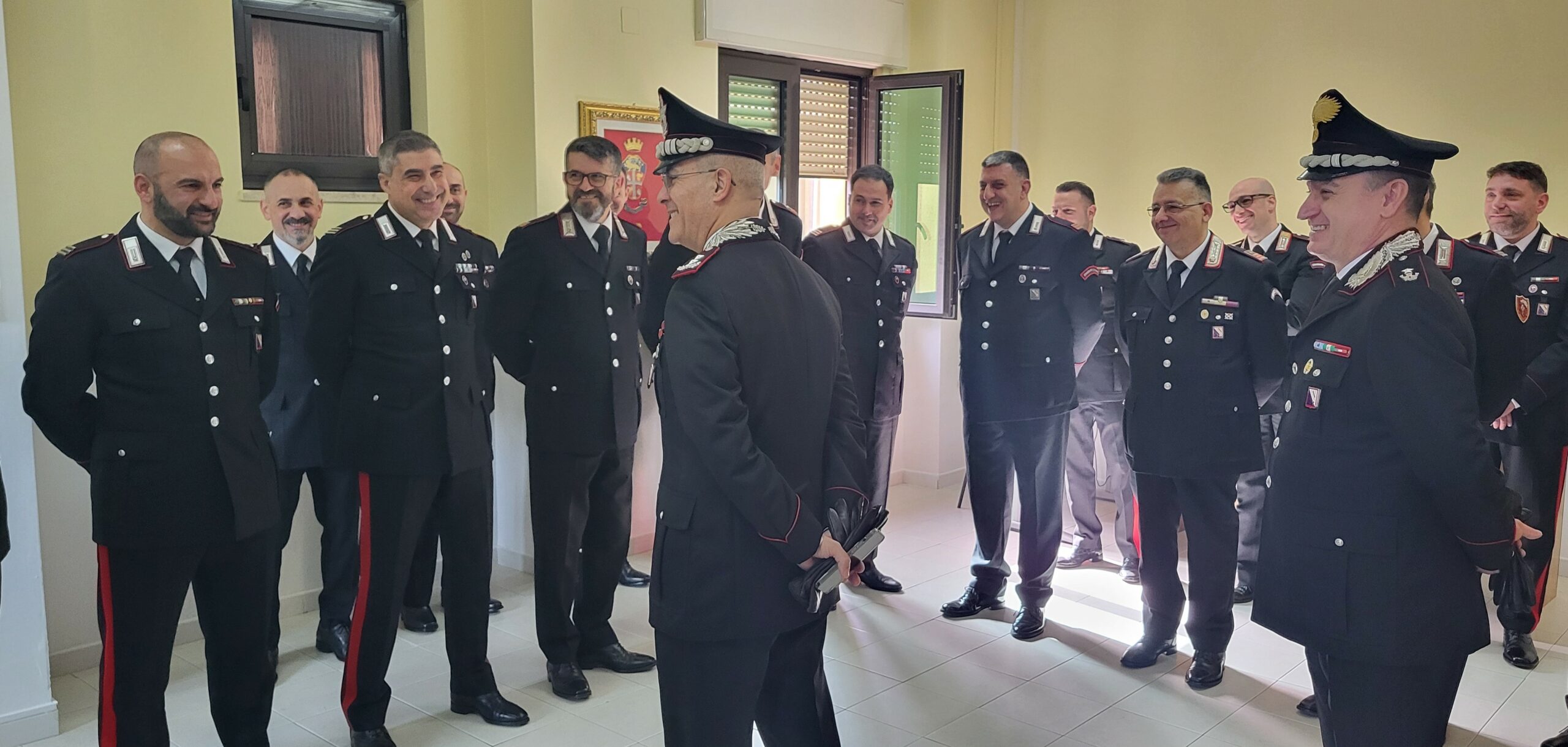 Il Comandante della Legione Carabinieri “Campania”,  Generale di Divisione Canio Giuseppe La Gala,  in visita ai presidi territoriali dell’Arma in irpina