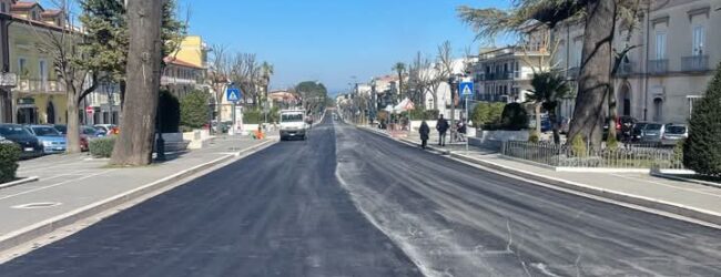 Riaperto il Viale Spinelli a San Giorgio del Sannio