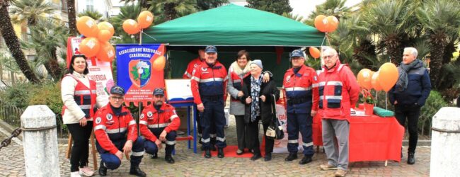 Gardenie e ortensie per la ricerca,a San Giorgio del Sannio in prima linea Aism e associazione nazionale Carabinieri