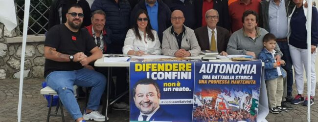 Lega: raccolta firme per la pace fiscale e in Ucraina anche nel Sannio