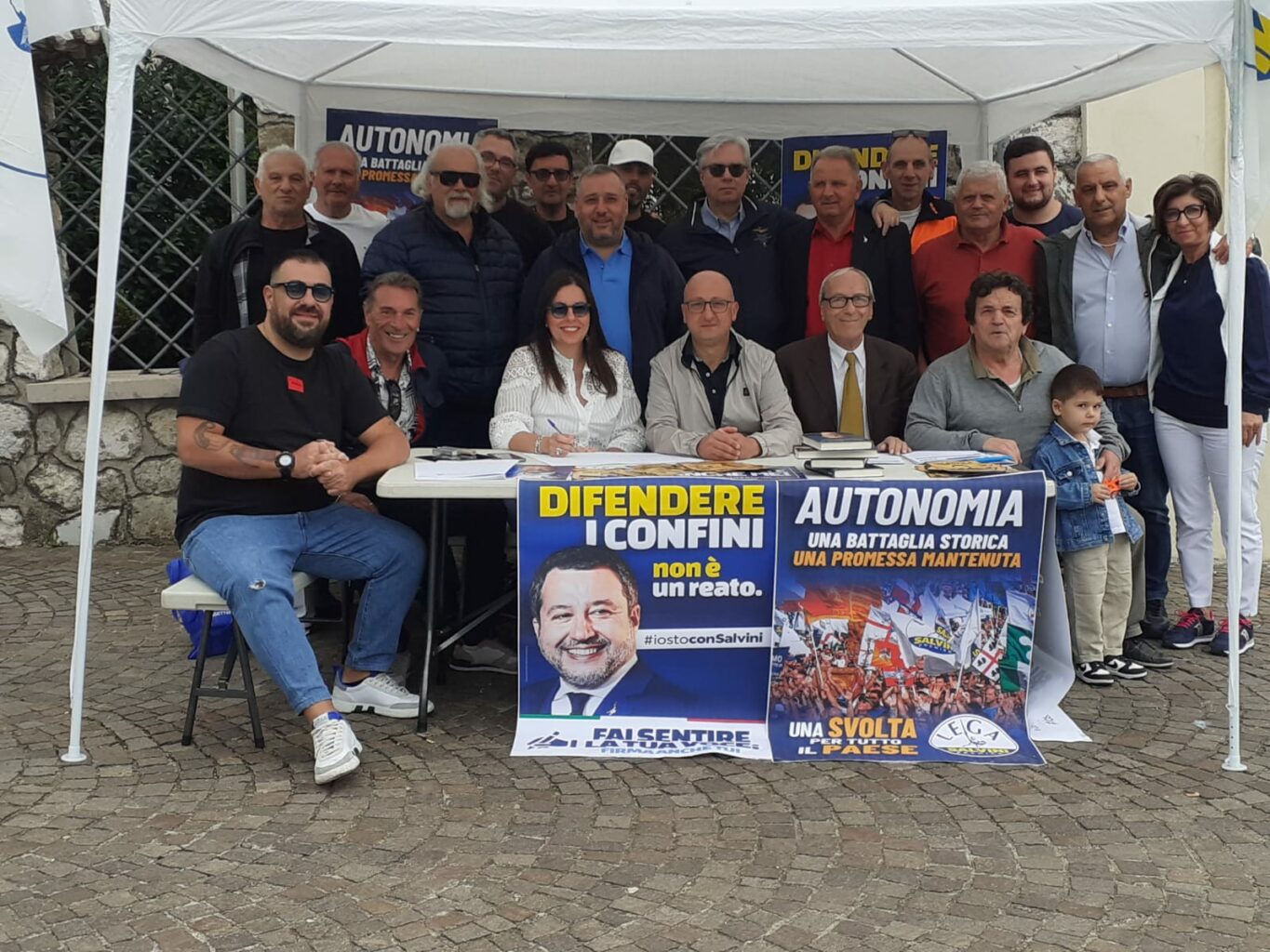 Lega: raccolta firme per la pace fiscale e in Ucraina anche nel Sannio