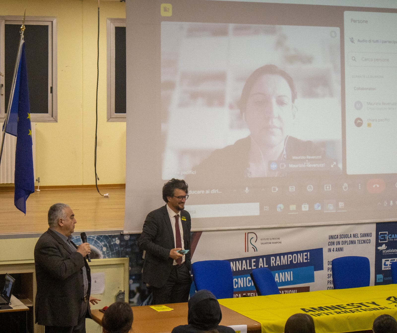 Amnesty Benevento incontra gli studenti dell’IS Palmieri di Benevento