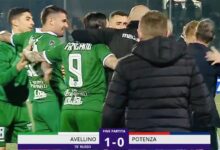 Avellino-Potenza 1-0: al Partenio-Lombardi decide Russo, gli irpini conquistano la vetta
