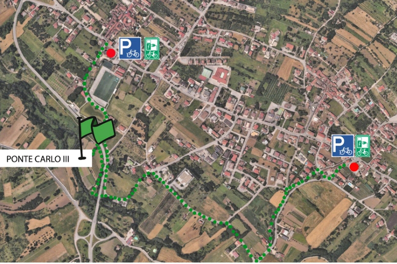 Percorsi ciclabili, nuova frontiera turistica per Bucciano: ecco il progetto 