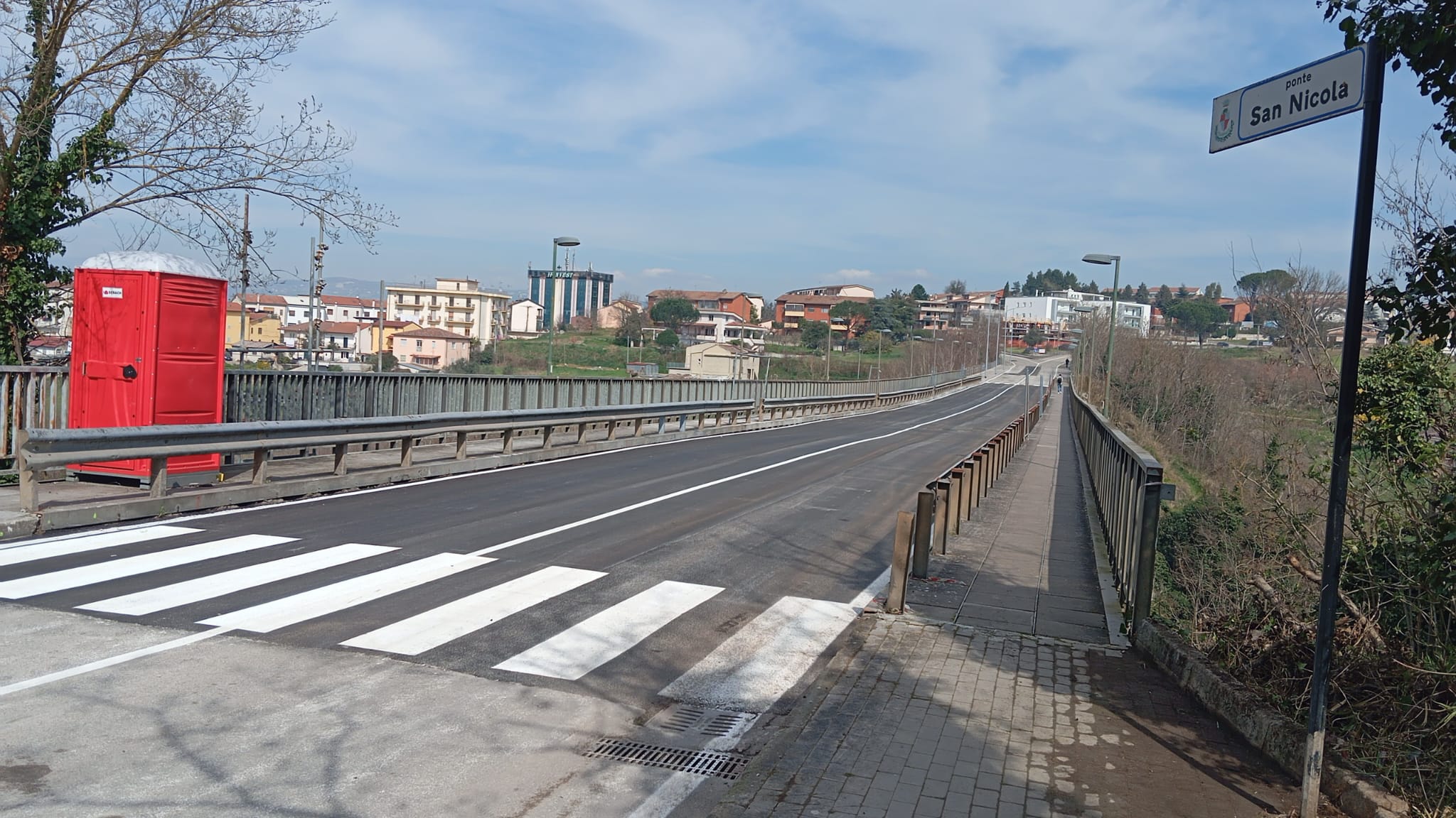 Ponte San Nicola, occorre sostituire un chiusino: senso unico alternato dal 14 al 21 febbraio