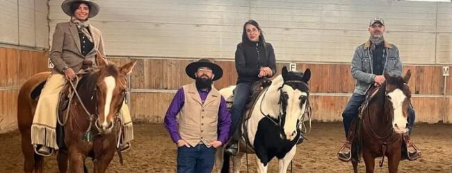 Grande partecipazione e successo a Ceppaloni, al Ranch Academy Clinics Equestre con Natalia Estrada e Drew Mischianti