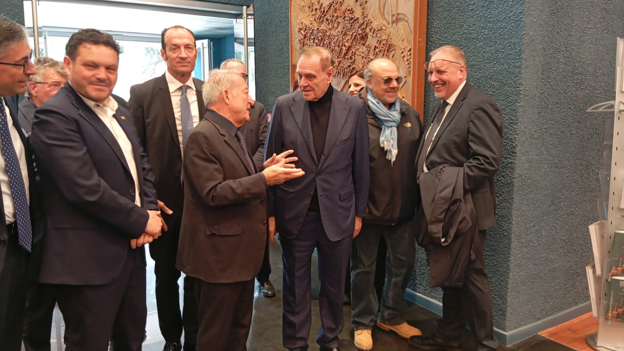 Mastella e Vigorito insieme nella nuova sede di Confindustria