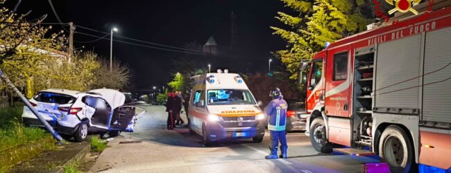 Incidente Stradale a Bisaccia: due feriti, sul posto i vigili del Fuoco e il 118