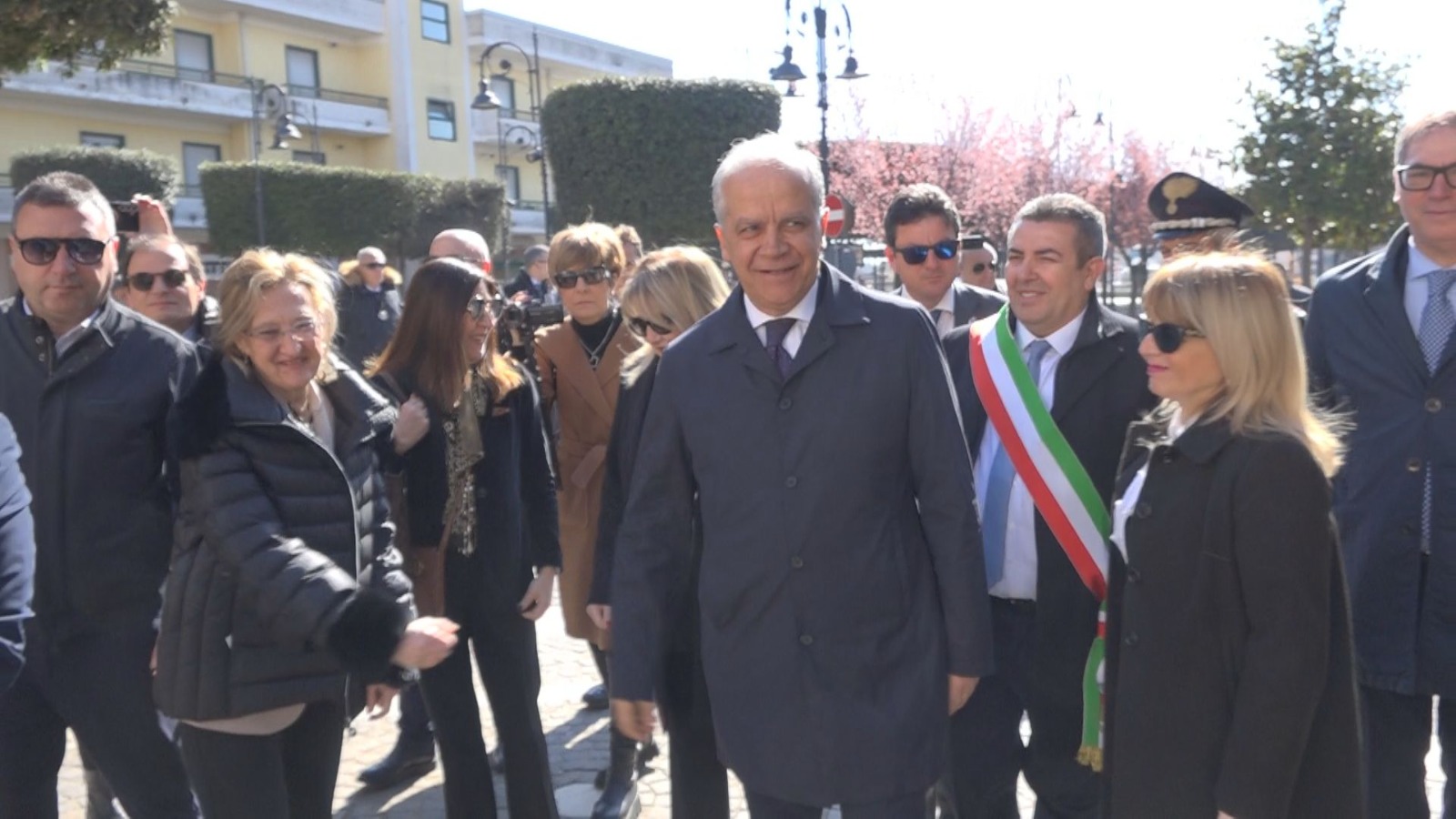 Grottaminarda| Sessant’anni dell’A16, il ministro Piantedosi: “Celebriamo la visione di Sullo. Su Alta velocità, piattaforma logistica e crisi idrica l’impegno del Governo”