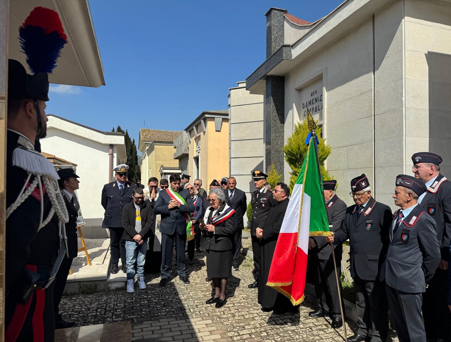 Airola: 81° anniversaro della morte del Carabiniere medaglia d’oro al merito civile “alla memoria” Pasquale Ruggiero