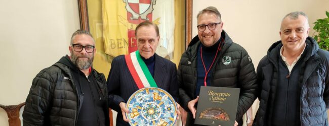 L’Unitas Sciacca Calcio in visita da Mastella