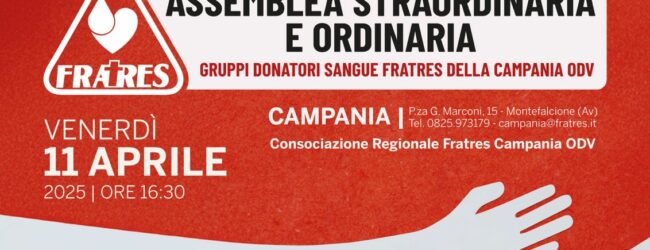 Assemblea straordinaria e ordinaria dei Gruppi Fratres ad Avellino