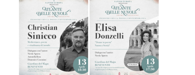 Due appuntamenti per la rassegna ”Atlante delle Nuvole”