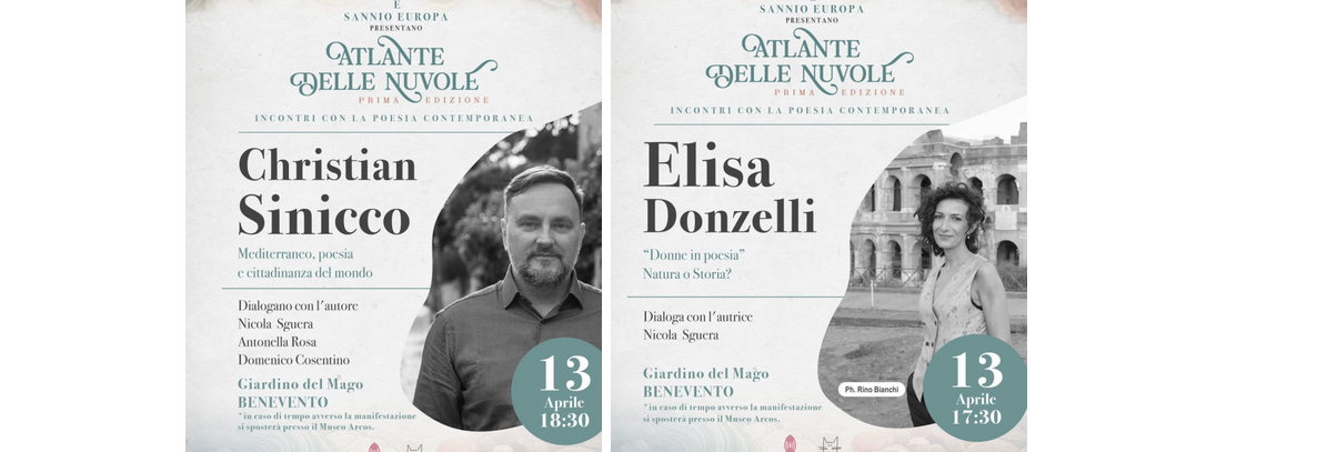 Due appuntamenti per la rassegna ”Atlante delle Nuvole”