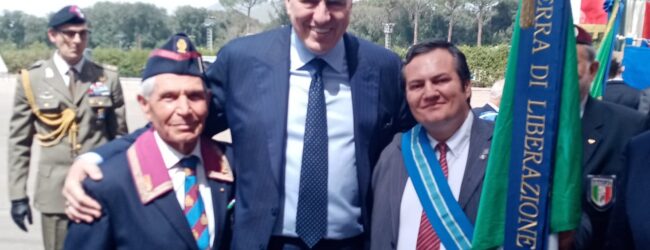 A Caserta, l’Associazione Guerra di Liberazione di Arpaise, ha incontrato il Ministro della Difesa, nel Giuramento dell’Aeronautica Militare