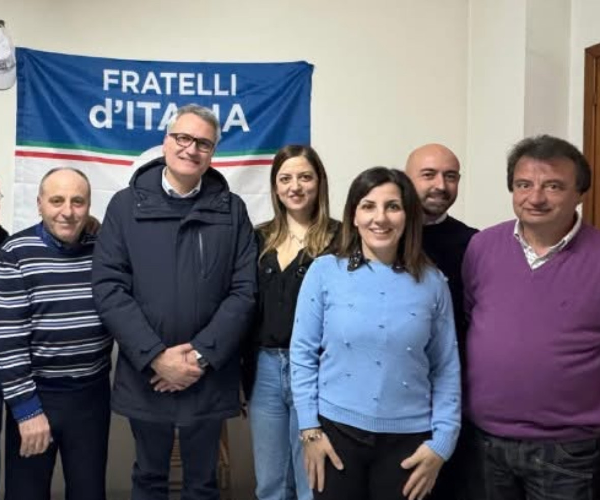 Il congresso di Fratelli d’Italia a Molinara riconferma Presidente Eugenio Salvatore