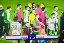 Catania-Avellino 1-2: La doppietta di Patierno riporta i Lupi in vetta