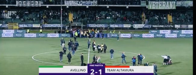 Avellino- Altamura 2-1 grazie ai gol di Patierno e Lescano. È festa al Partenio