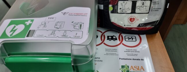 Lilt Benevento: Asia dona defibrillatore