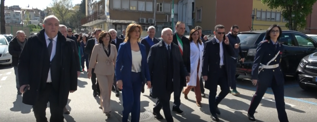 De Luca a Benevento per l’inaugurazione di rinnovate Unità Operative al “San Pio”