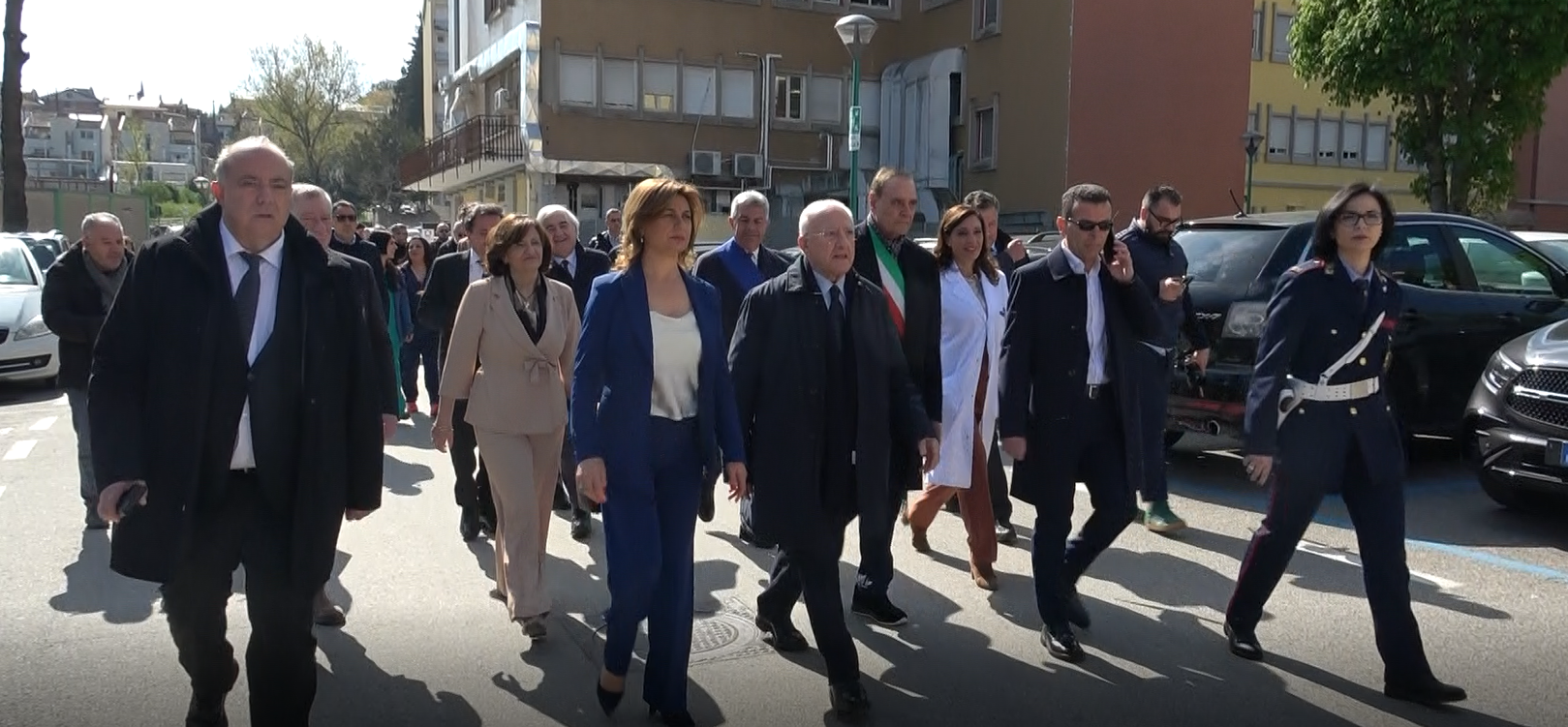 De Luca a Benevento per l’inaugurazione di rinnovate Unità Operative al “San Pio”