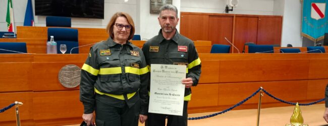 Comando Vigili del Fuoco di Avellino: riconoscimento al capo squadra esperto Massimiliano De Ciuceis