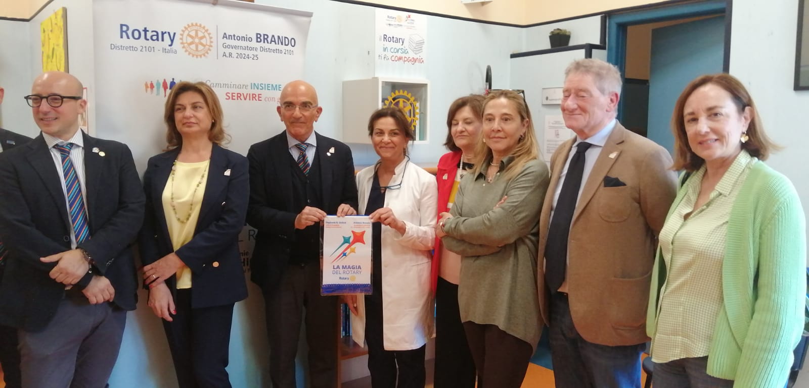 “Rotary in Corsia”: la cultura entra nel Reparto di Senologia del San Pio