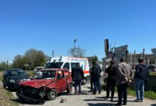 Scontro tra due auto a Piano Cappelle, Panda finisce in una cunetta