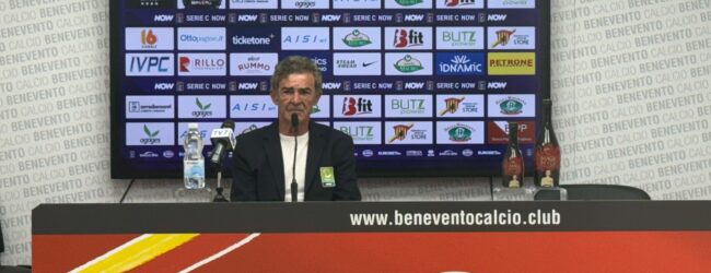 Benevento, Auteri: “I rigori si sbagliano, ma mi delude l’atteggiamento corale”