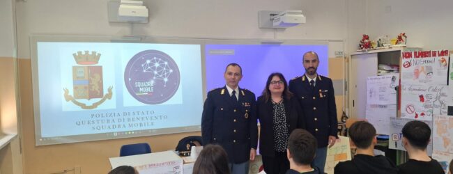 Educare alla prevenzione e orientare per la vita: la Polizia di Stato incontra gli studenti di San Giorgio del Sannio