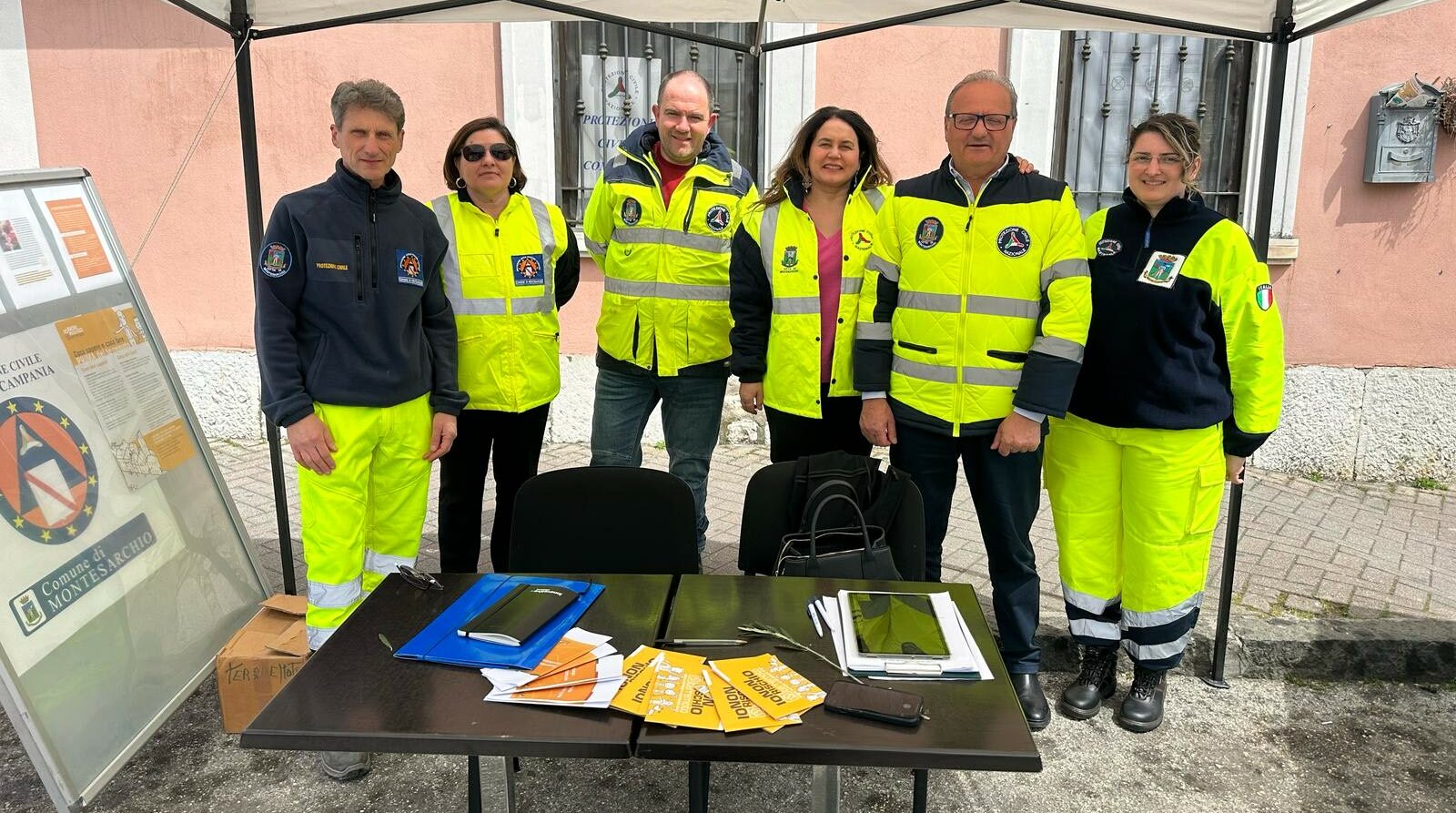 Montesarchio, Gruppo comunale di volontariato Protezione civile, Iachetta: “Straordinaria partecipazione alla campagna di sensibilizzazione”