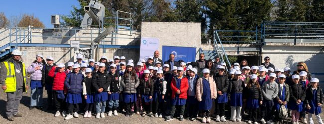 Gesesa, studenti in visita al depuratore di Ponte delle Tavole