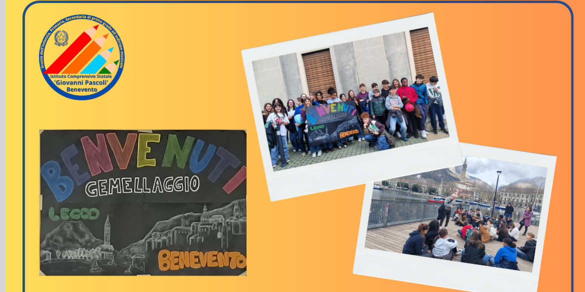 Concerto conclusivo del gemellaggio musicale tra l’I.C. “G. Pascoli” di Benevento e l’I.C. “Don Ticozzi” di Lecco