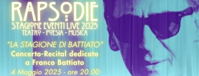 “La Stagione di Battiato” il concerto-recital al Convento San Francesco