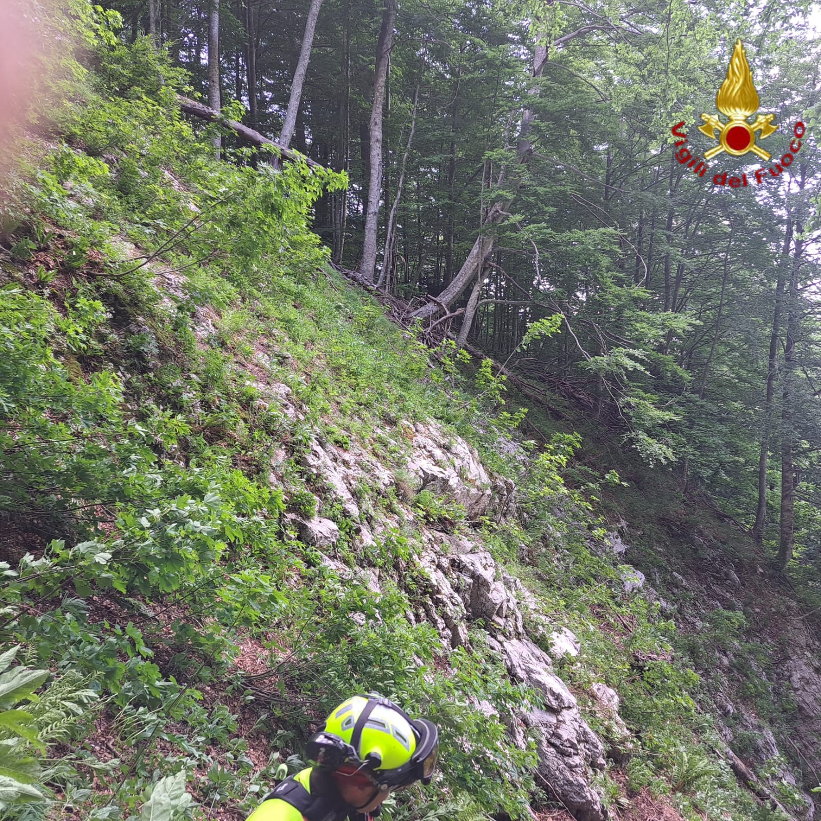 Montella, escursionista disperso sul Monte Acellica: intervento in corso dei Vigili del Fuoco
