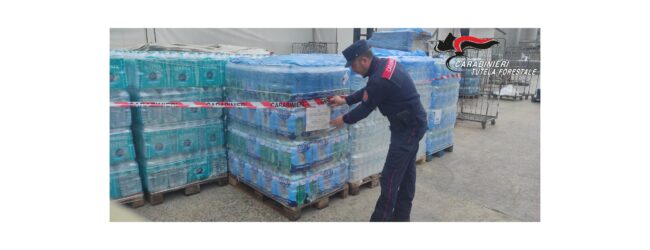 Telese Terme: Carabinieri Forestali sequestrano 4000 bottiglie d’acqua in cattivo stato di conservazione