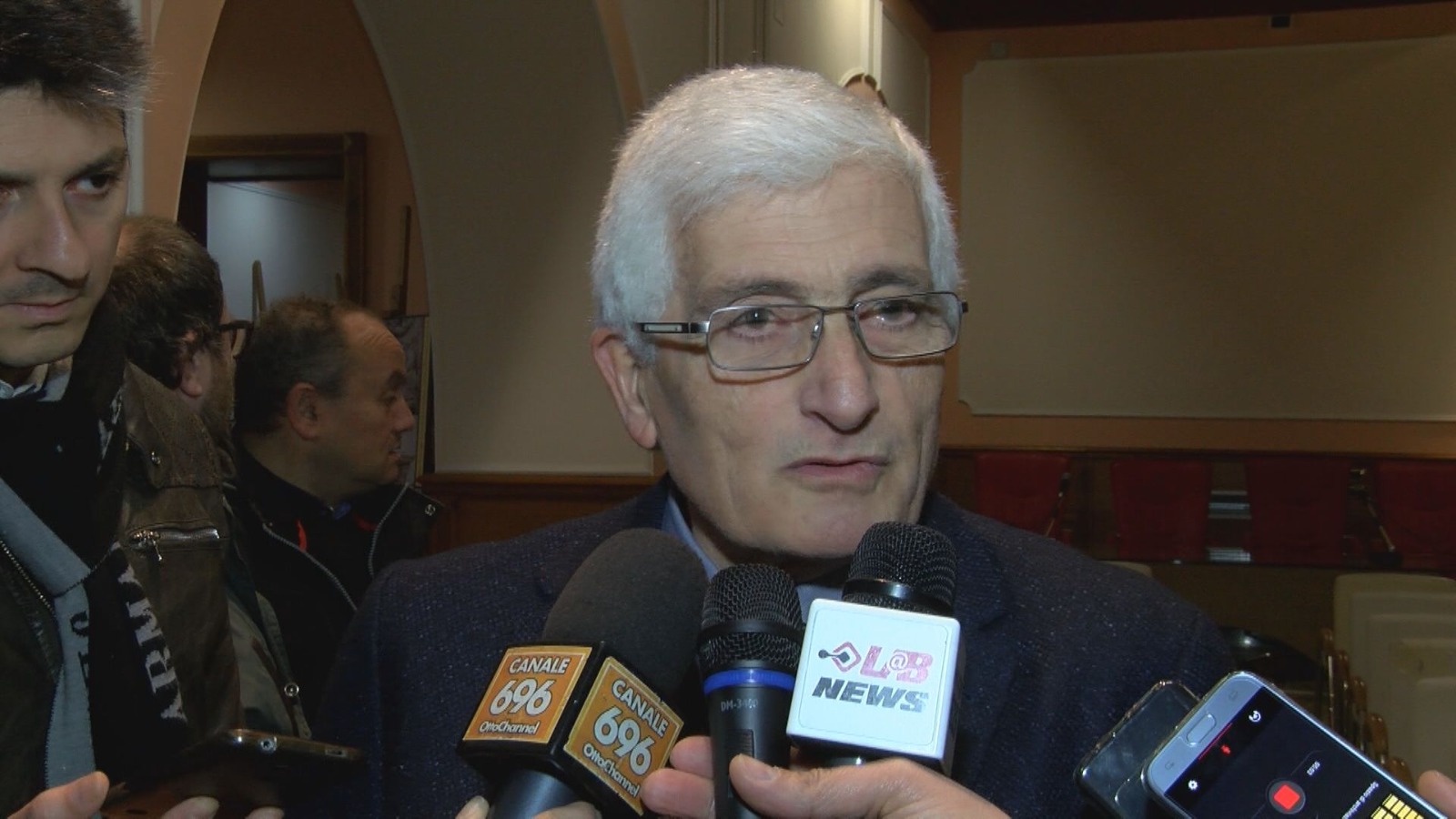 ‘Ercole microfono Lab al Circolo della stampa