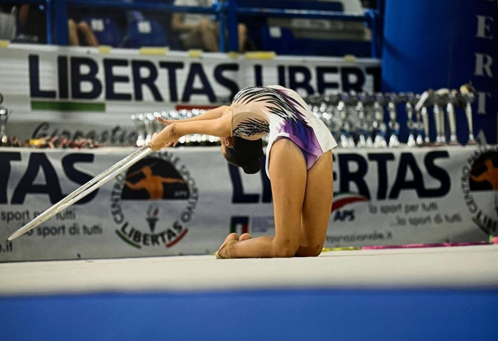 Doppio titolo italiano nella ginnastica ritmica per la padulese Colomba Truglia