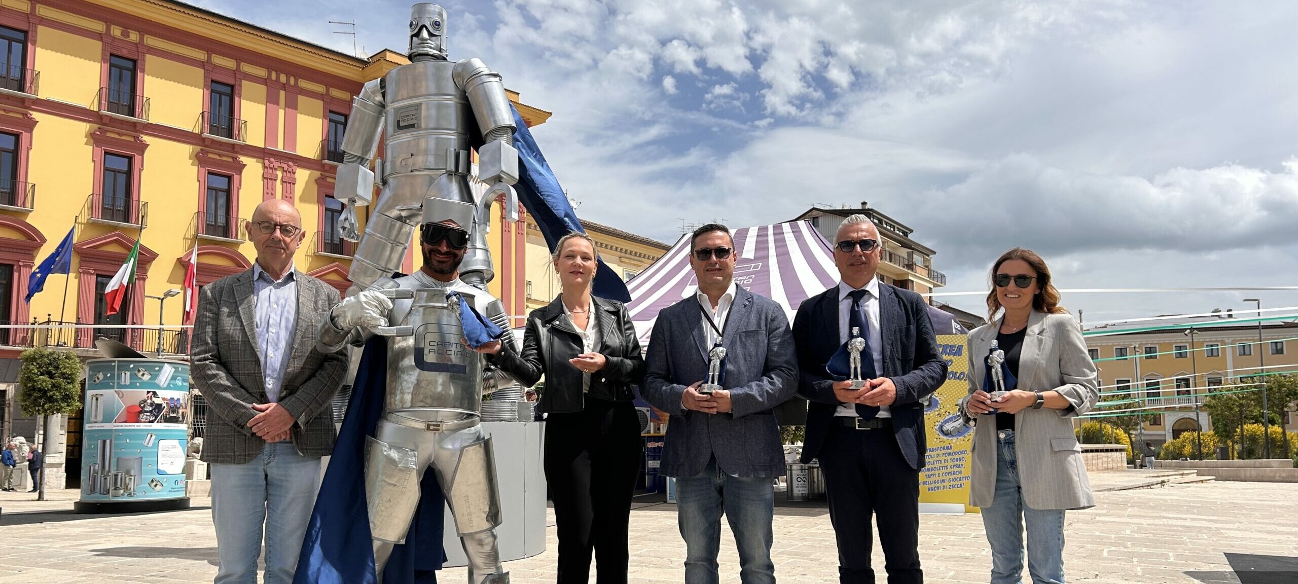 Avellino premiata per l’impegno nella raccolta differenziata degli imballaggi in acciaio