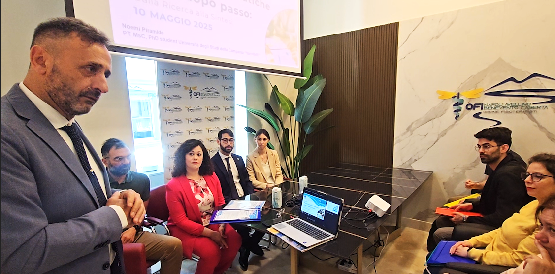 Fisioterapia, evento ECM a Napoli: “Revisioni sistematiche passo dopo passo: dalla Ricerca alla Sintesi”