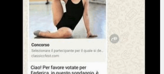 “Ciao, per favore vota mia nipote Anna” attenzione alla truffa su Whatsapp